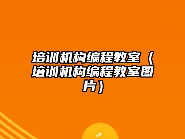 培訓機構(gòu)編程教室（培訓機構(gòu)編程教室圖片）